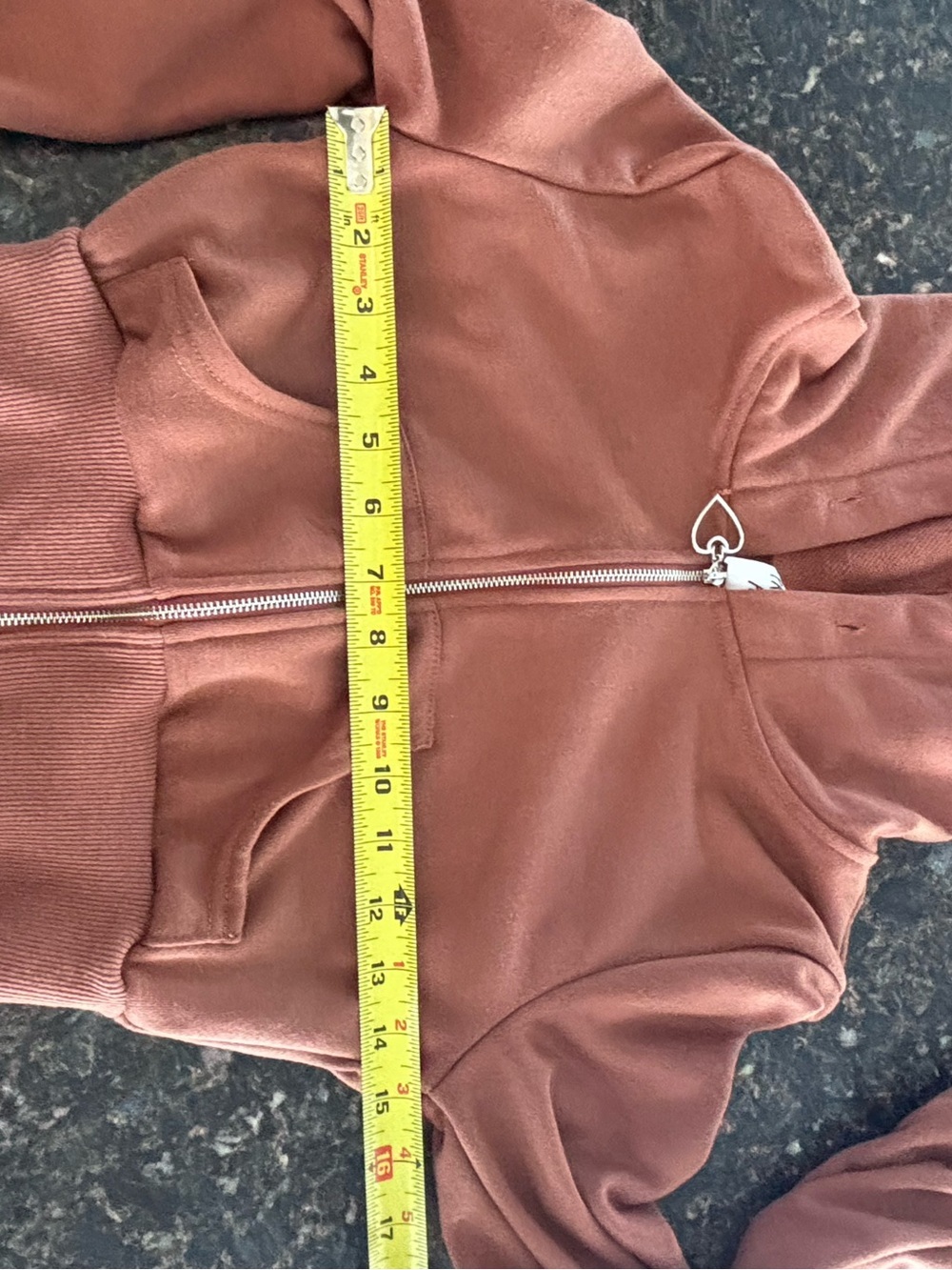 Princess Polly Cropped Hoodie & Skirt Set - Rust - Picture 10 of 12
